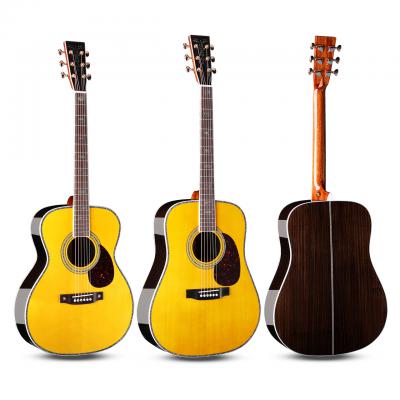 云杉玫瑰木一经典全单D41